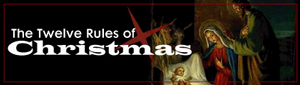 The 12 Rules of Christmas by the Rutherford Institute. (Graphic is owned by the Rutherford Institute.