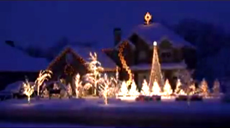 Christmas from the Heartland - we hear near Cincinnati.  TKS to Karl of Florida.  