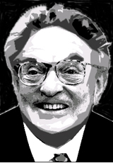 George Soros pix courtesy Web site - http://www.mindfully.org/WTO/2003/George-Soros-Statesman2jun03.htm