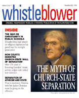 November issue - Myth of Church-State Separation.
