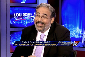 National Jewish Center for Learning and Leadership’s Rabbi Brad Hirschfield speaking on Obama’s Israeli policies’ impact on his donor and voter support in the Jewish community.