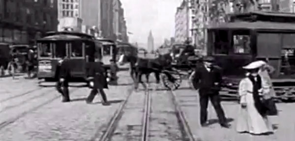 It is reported this film was originally thought to be from 1905 until, the report says, a Mr. David Kiehn with the Niles Essanay Silent Film Museum figured out exactly when it was shot.