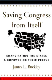 "Eliminating grants to the states will result in enormous savings in federal and state administrative costs; free states to set their own priorities; and improve the design and implementation of programs now subsidized by Washington by eliminating federal regulations that attend the grants. In short, it will free states and their subdivisions to resume full responsibility for all activities that fall within their competence, such as education, welfare, and highway construction and maintenance." - Amazon 