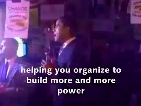 Not about justice.  Not about freedom.  Not about America.  Marxist Obama reminds SEIU members, "It's about the POWER!"  