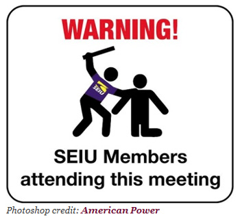 "As you’ll see, there’s a long history of Big Labor thuggery against volunteers who threaten the union racket. On a related note, be sure to check out the video [<http://www.youtube.com/watch?v=Vg06CC1vkX8&annotation_id=annotation_803563&feature=iv>] of Fresno homecare providers exposing how SEIU staff threatened them and changed their ballots to secure a razor-thin advantage in a controversial union election this June."  Michelle Malkin. 11/20/09   