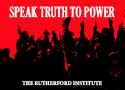 Please take a moment right now to show your support of The Rutherford Institute by standing with us as a 2010 card-carrying member. Please fill in the form below to make a tax-deductible donation to The Rutherford Institute, and we&rsquo;ll make you a supporting member at the level you choose.  