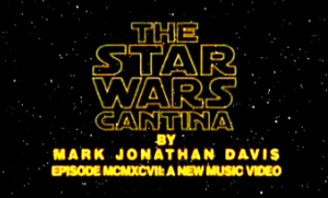 Star Wars Cantina in rare Barry Manilow parody in the style of Copacabana.   