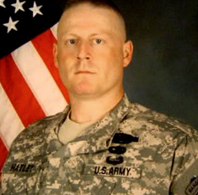 Former U.S. Army Master Sergeant John Hatley is now serving a forty year sentence in Leavenworth prison. He was convicted by a 2009 Court Martial of murdering four Iraqi insurgent arrestees in Baghdad following a 2007 ambush and firefight, and dumping the bodies into a Baghdad canal.  Two other Sergeants with the Alpha Company 1-18 1st Infantry were also convicted and sent to prison.  