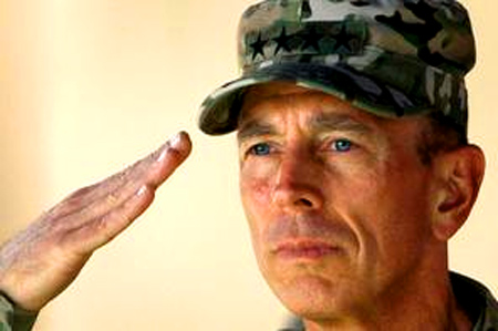 An old soldier who won’t fade away.  Obama is outclassed and outsmarted by retiring Gen. Petraeus.  