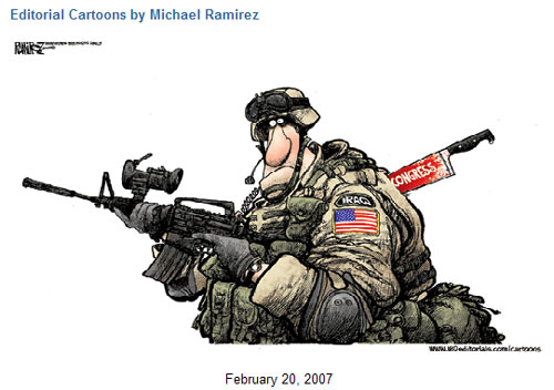 Michael Ramirez - one of the best in the nation . . . the Babe Ruth of political cartoons.  