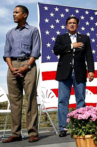 Watchj video of Demcrat candidates at a Steak Fry in Indianola, IA, during the playing of our National Anthem. 