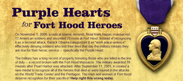 Purple Hearts for Ft. Hood Heroes! 
