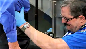 TSA - getting up close and personal. 