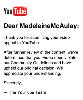 What happened in the French Revolution is being repeated by the elitists at YouTube, Facebook, and Google.  Take away freedoms in the name of political correctness, call it "Liberty, Equality, Fraternity," under the ego of Robespierre morph to "Off with their heads," not unlike what YouTube is now doing electronically. 